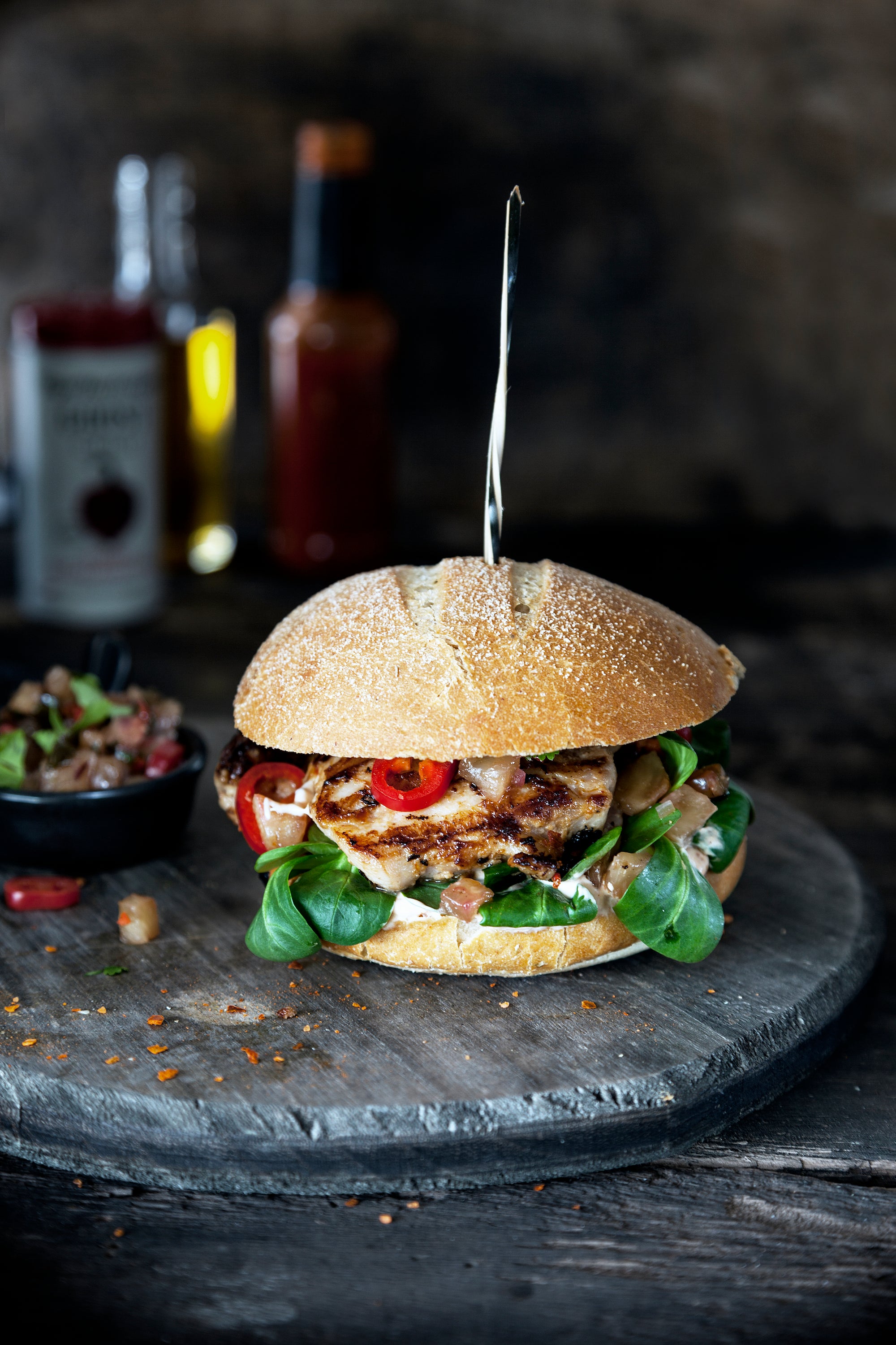 Ghost Chili Chicken Sandwich
