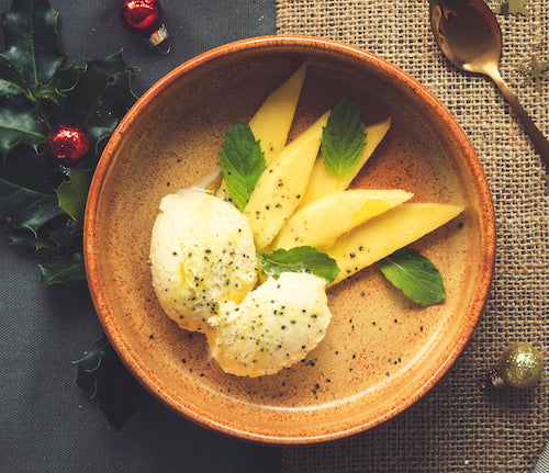 Ice Cream with Olive Oil