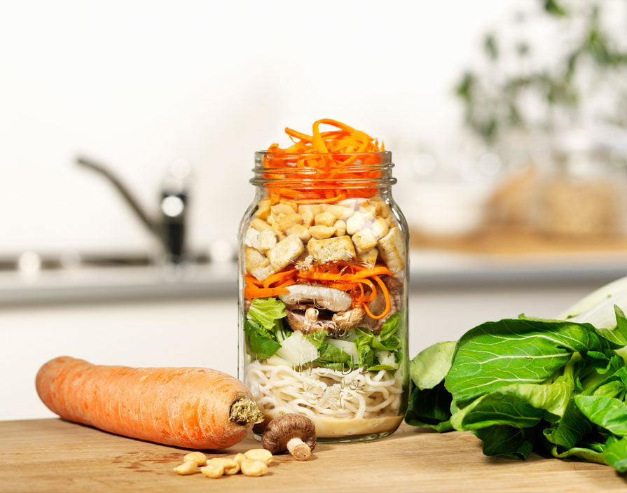 Japanese Noodle Salad with Sesame Dressing