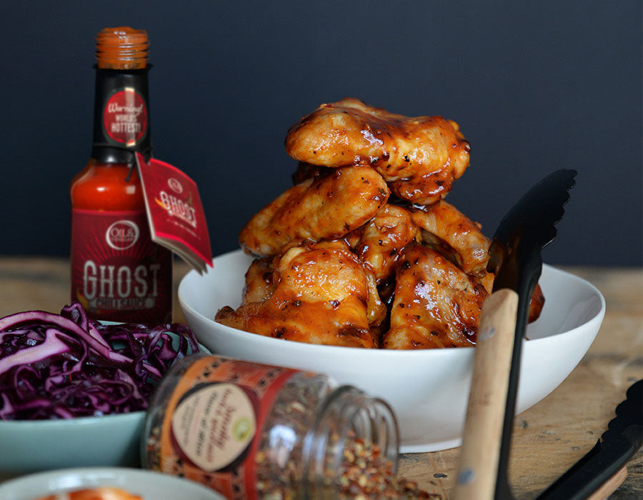 Hot and Sweet Chicken Wings
