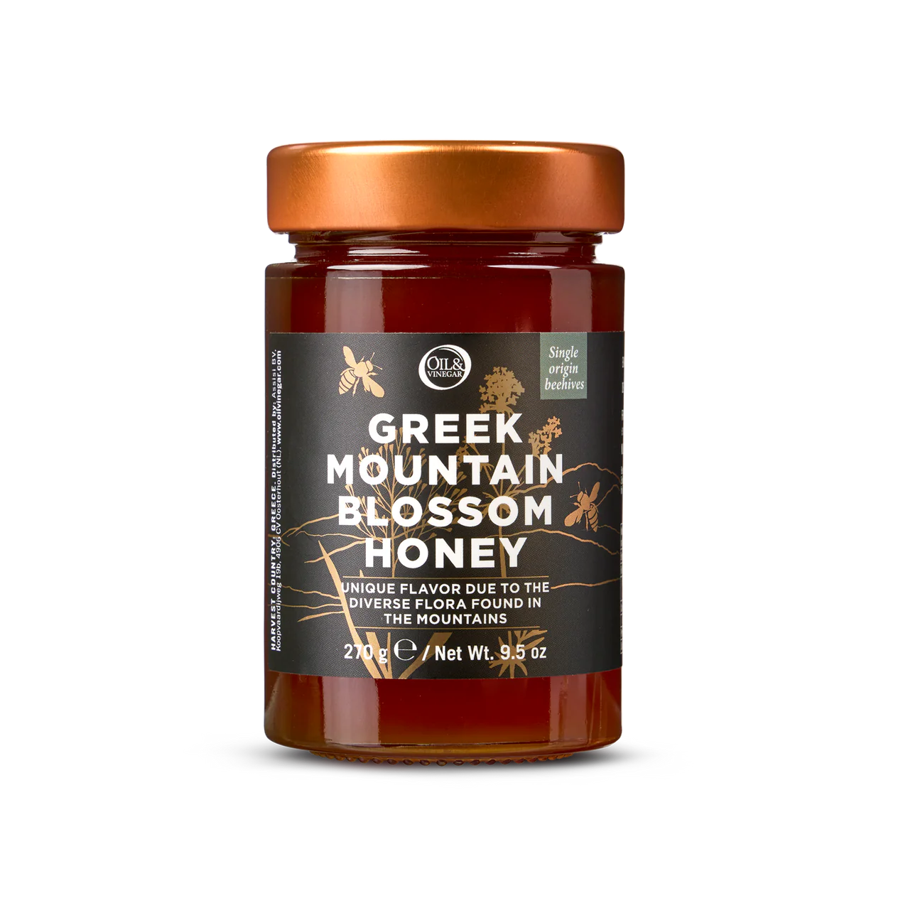 Greek Mountain Blossom Honey 270g/9.52oz.