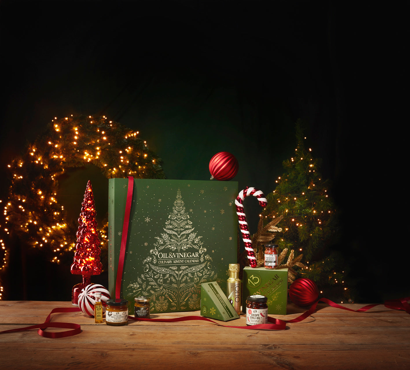 2025 Oil & Vinegar Advent Calendar — a festive and premium holiday gift filled with gourmet flavors.